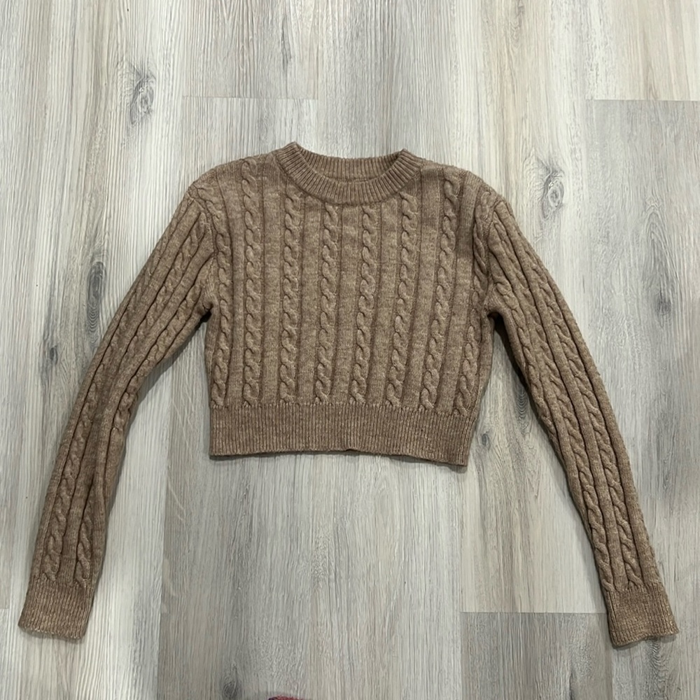 Tan sweater